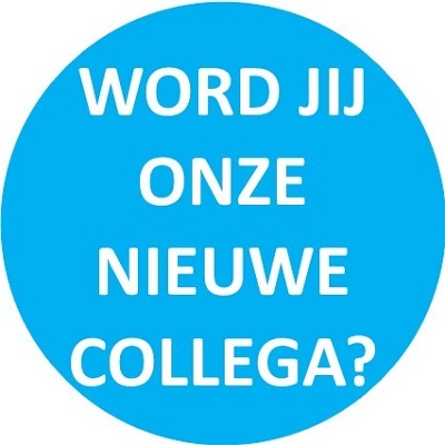 Wij zoeken nieuwe collega's!
